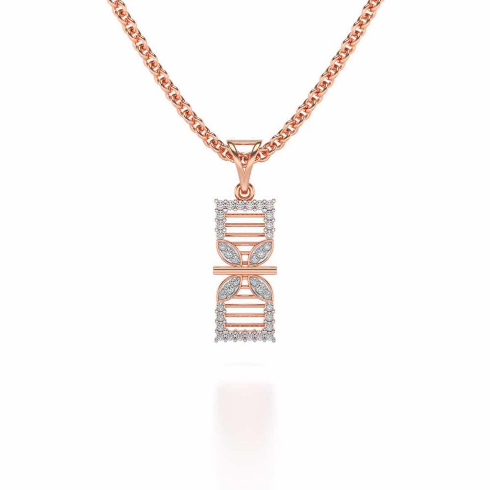 Twirled Silver Pendant