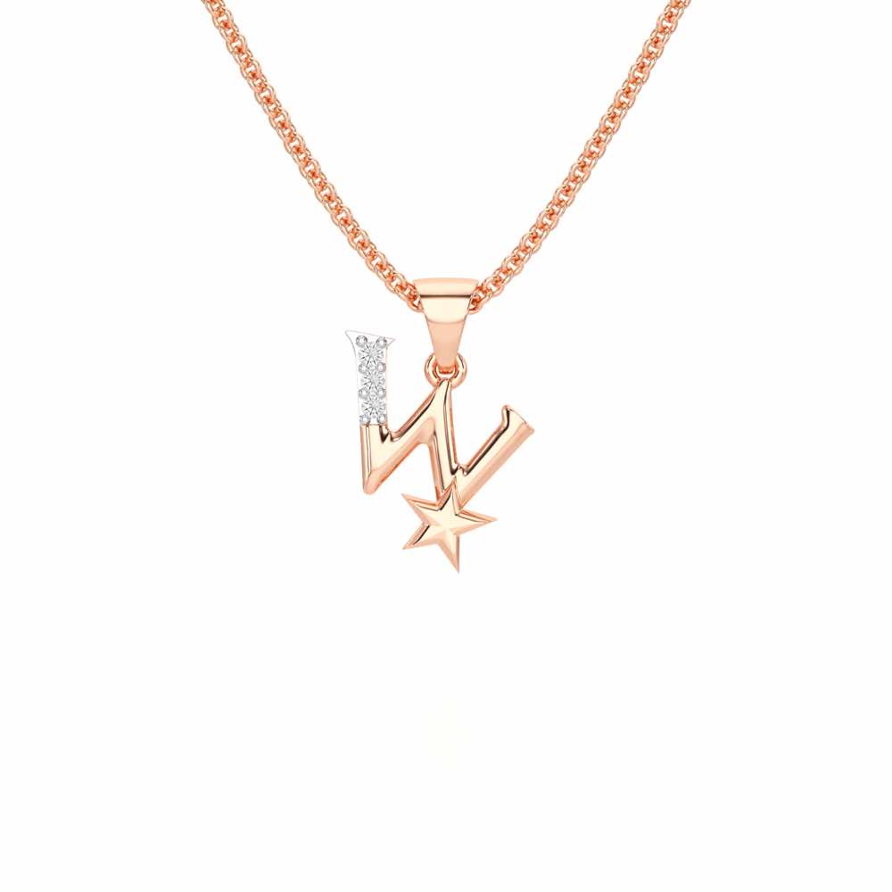 W-Glint Silver Pendant