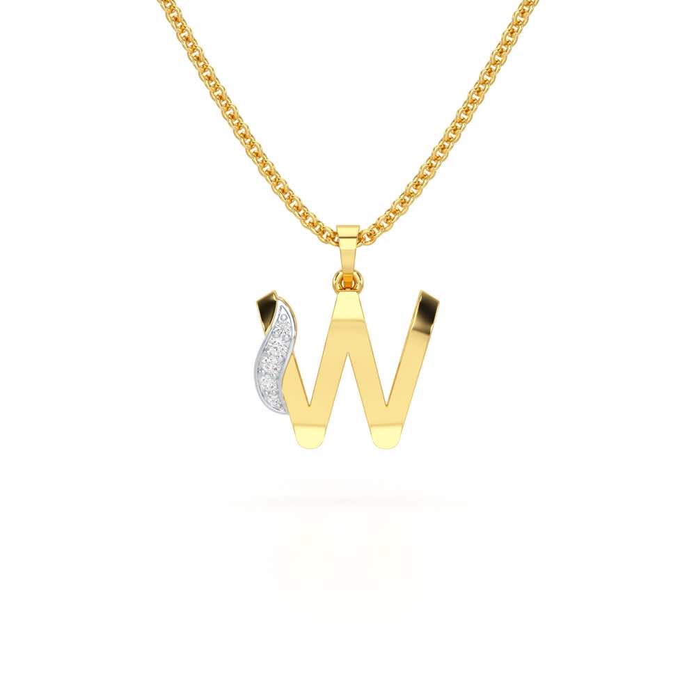 W-Spark Silver Pendant