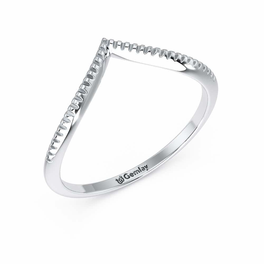 Glena Apex Silver Ring