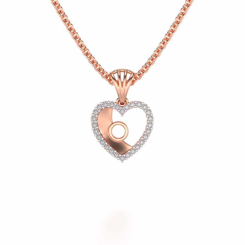 Whole Heart Silver Pendant
