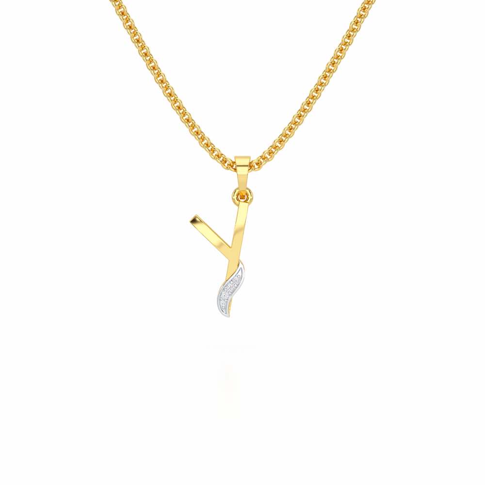 Y-Spark Silver Pendant