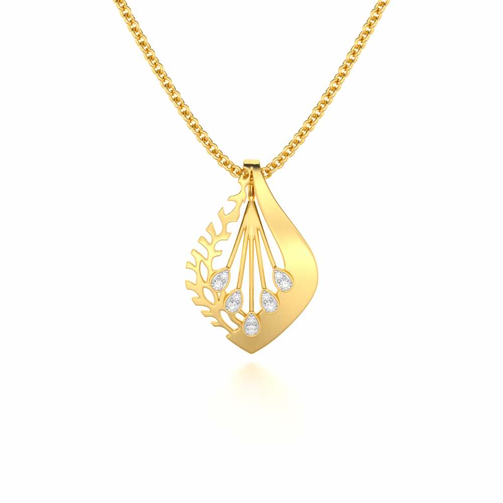 Enchanting Growth Silver Pendant