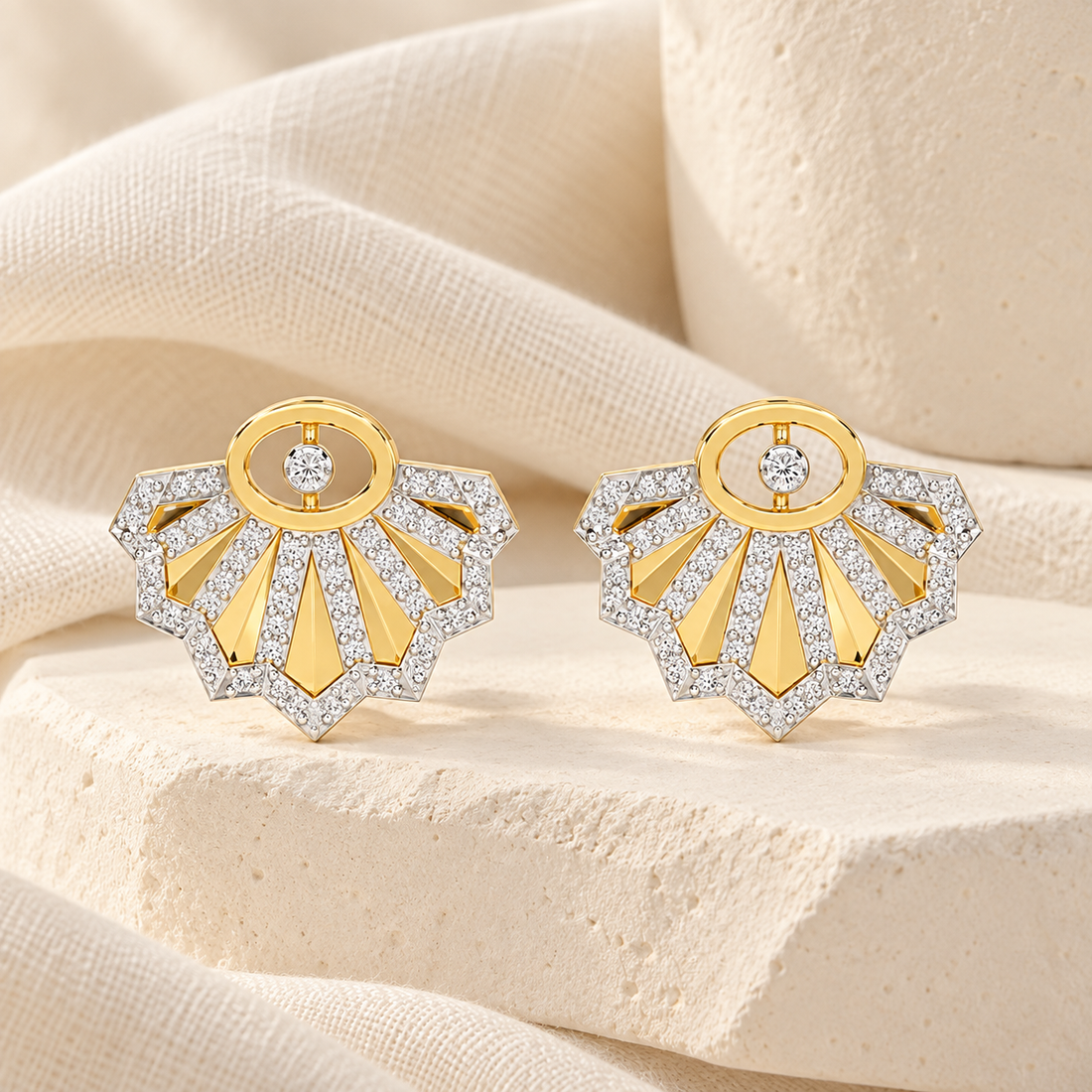 Amazing Radiance Silver Earrings