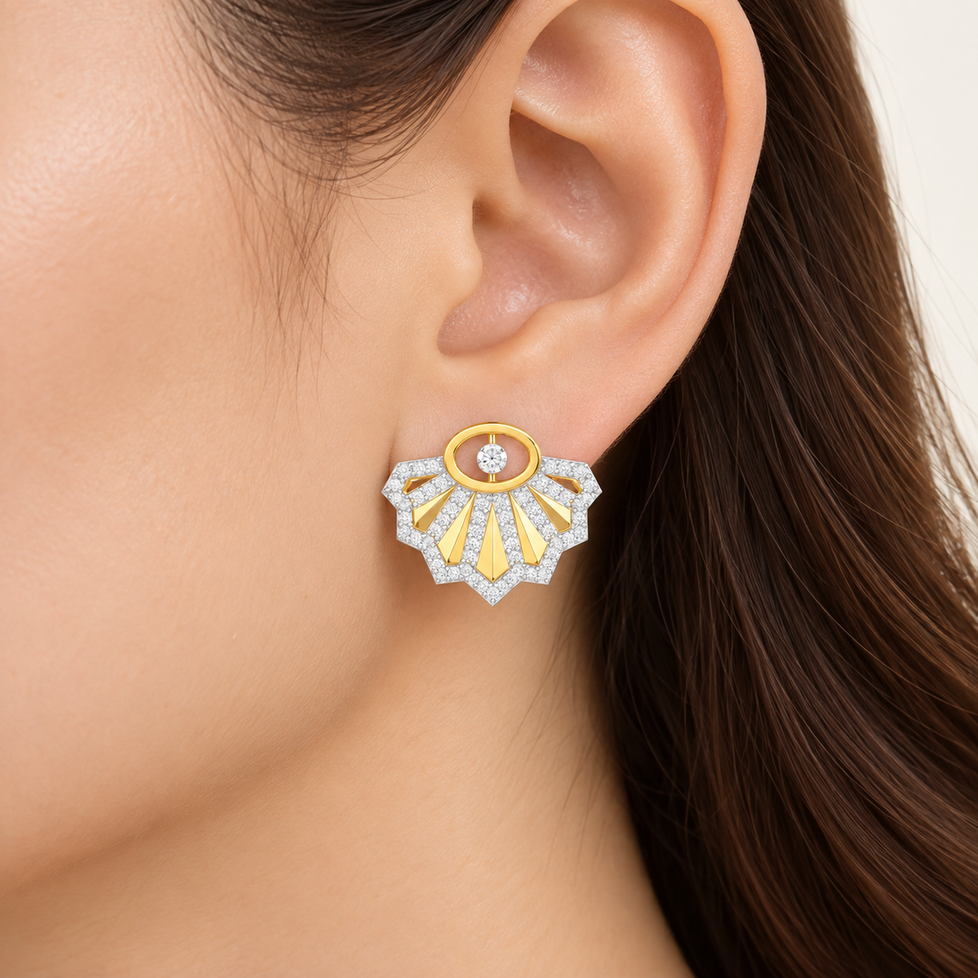 Amazing Radiance Silver Earrings