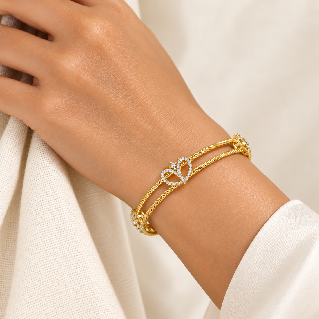 Being Silver Bangles