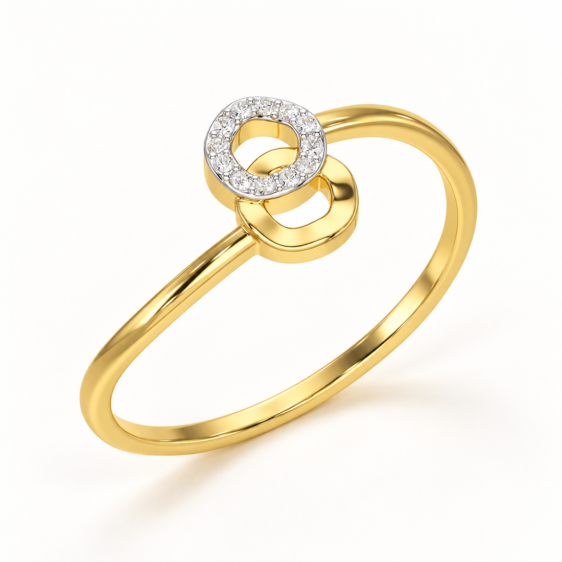 Celestial Circle Silver Ring