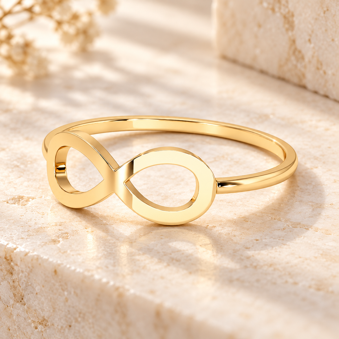 Dazzle Infinity Women Silver Ring