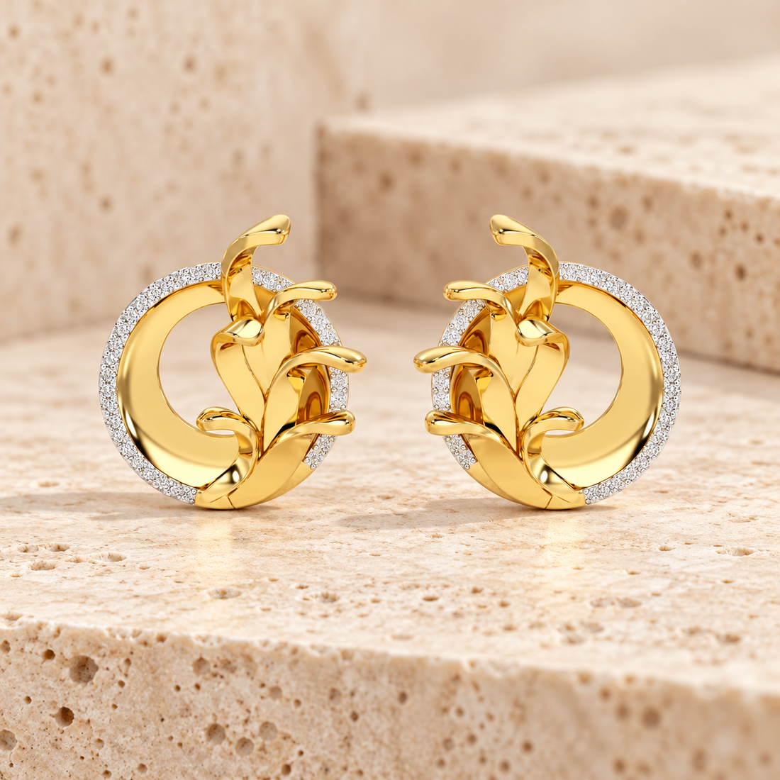Enchanting Gleam Silver Earrings