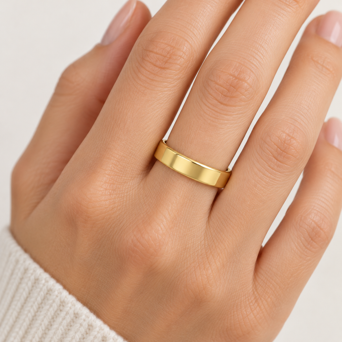 Bliss Aura Women Silver Ring Band