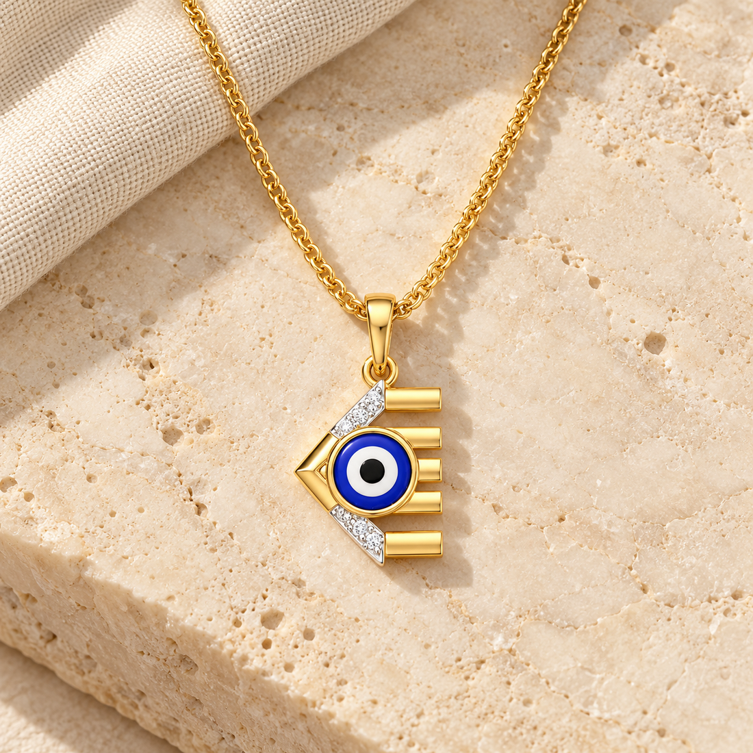 Fate Protector Silver Pendant