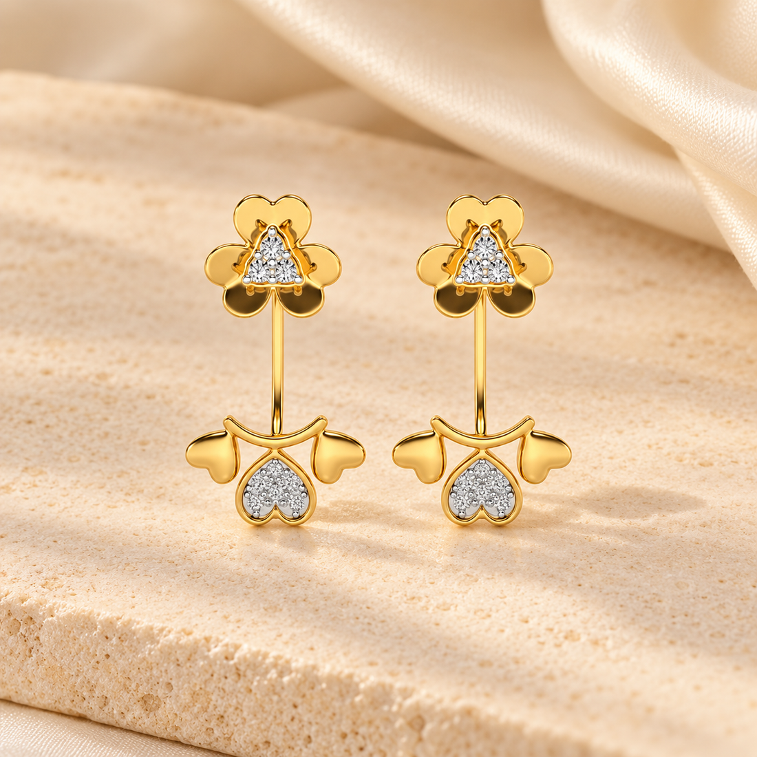 The Hearty Hanging Earring