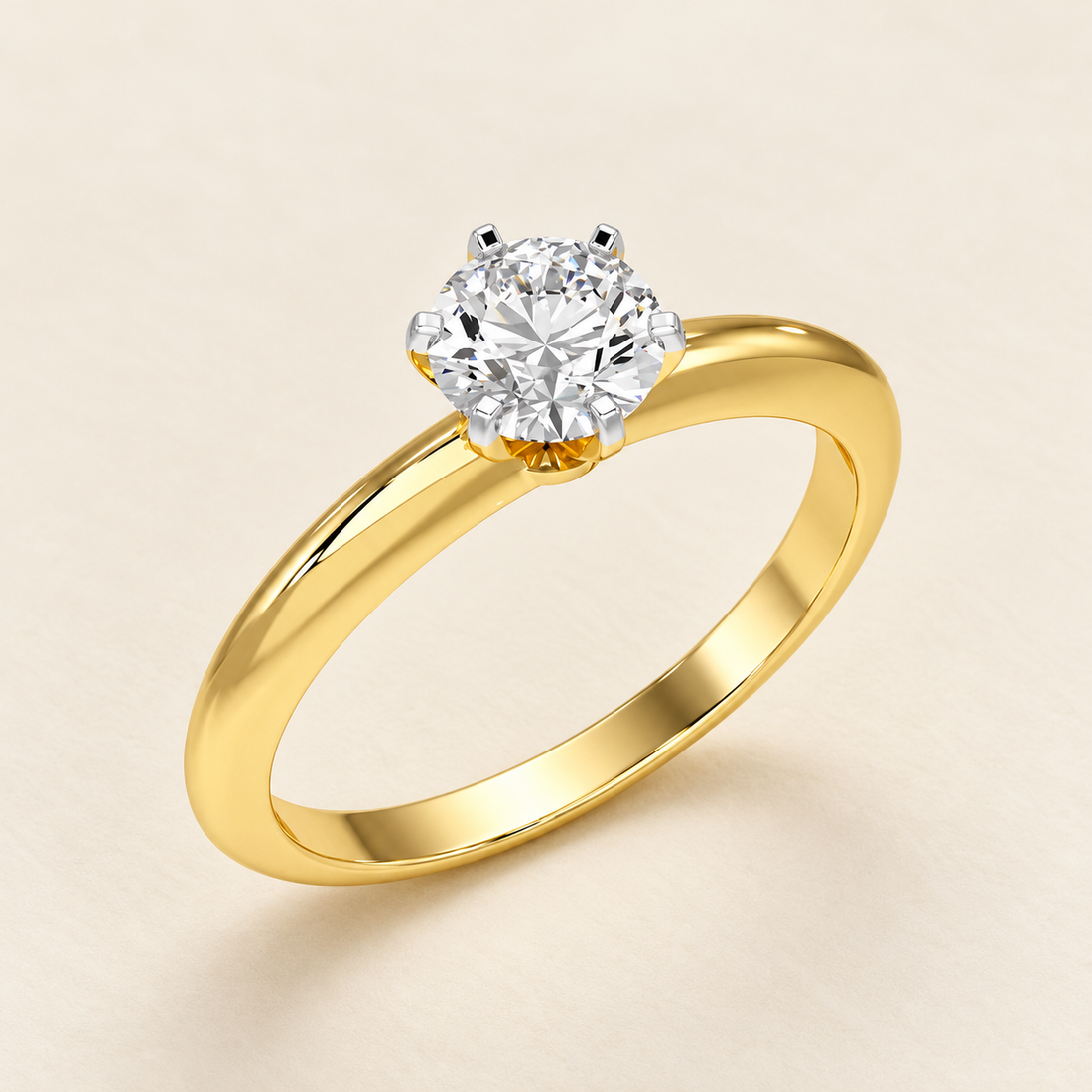 Sublime Lullaby Solitaire Ring