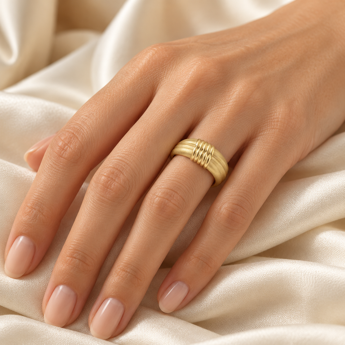 Jasmine Silver Ring
