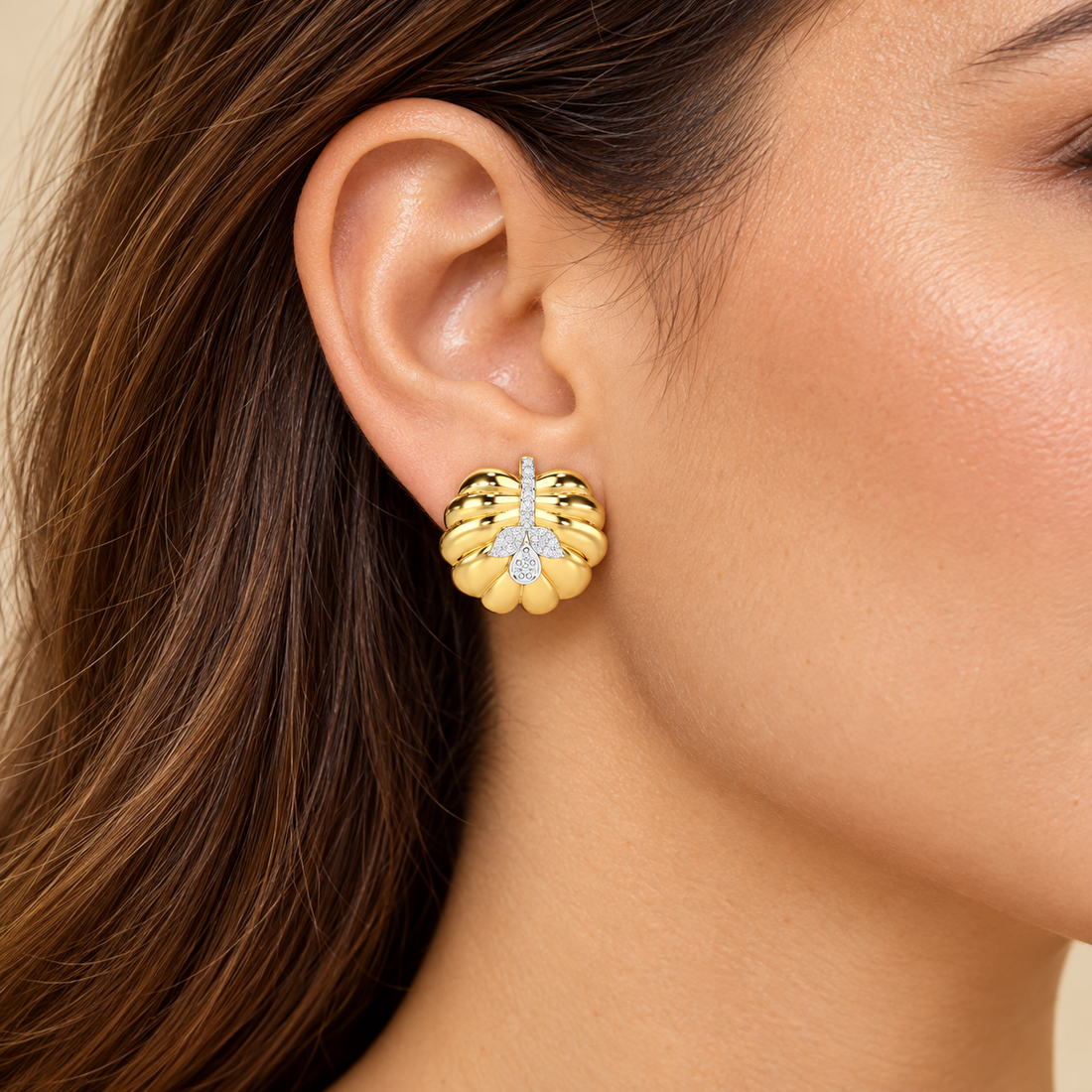 Magic Grow Silver Earrings