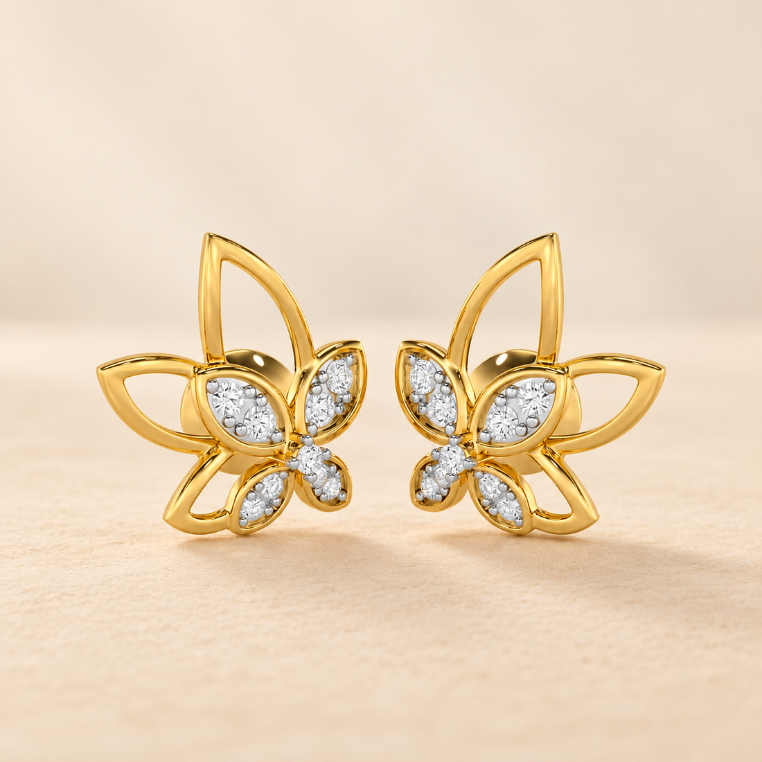 Timeless Tranquility Silver Stud Earrings