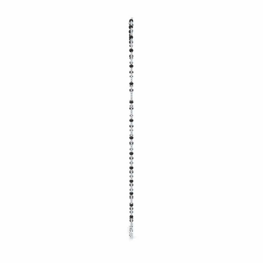 Abhinandan Silver Mangalsutra - White Gold - Image 4