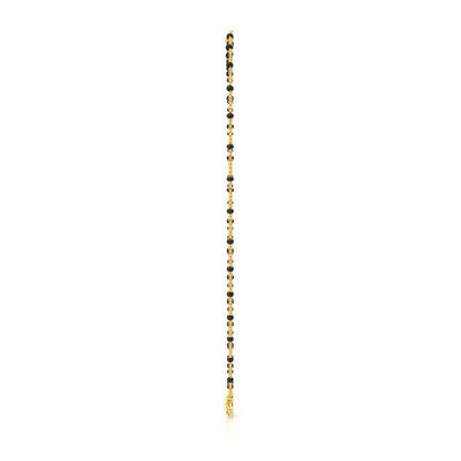 Abhinandan Silver Mangalsutra - Yellow Gold - Image 4