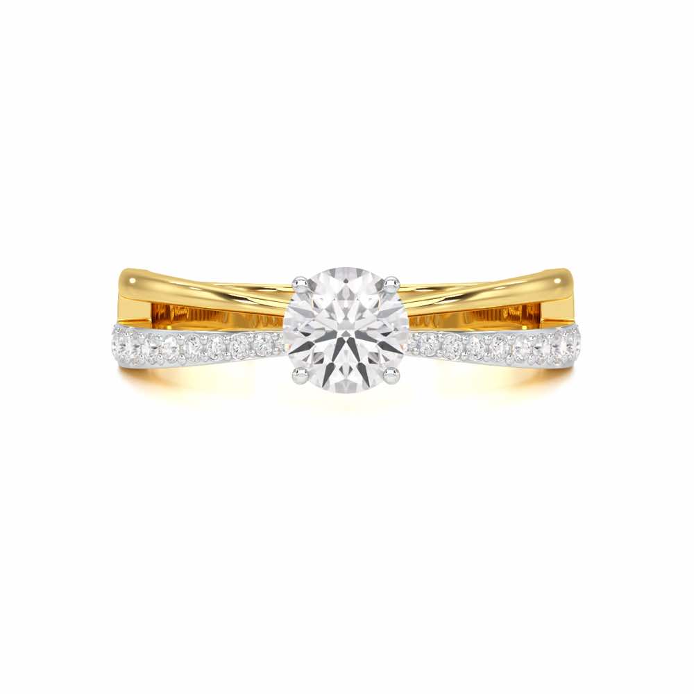 Aceede Solitaire Ring - Yellow Gold - Image 4