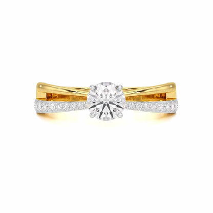 Aceede Solitaire Ring - Yellow Gold - Image 4