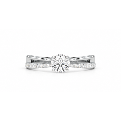Aceede Solitaire Ring square aesthetic