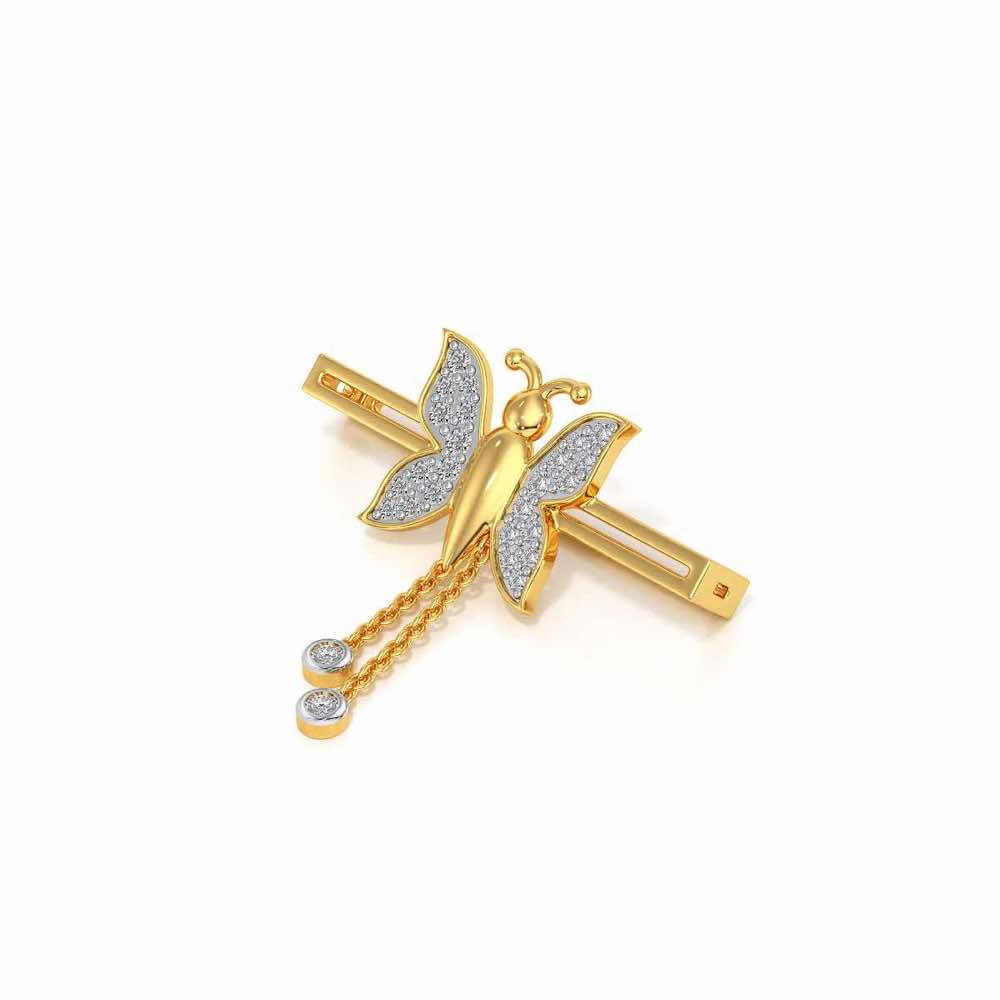 Acna Fly Silver Watch Band - Yellow Gold - Image 3
