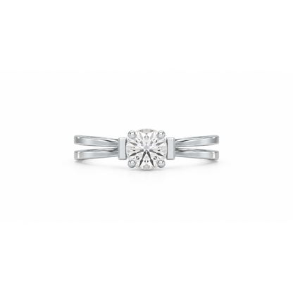 Adorned Solitaire Ring square aesthetic