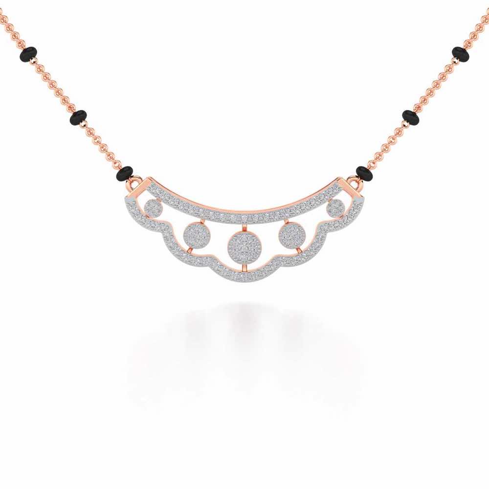 Ample Silver Mangalsutra