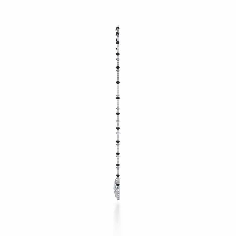 Ample Silver Mangalsutra - White Gold - Image 4