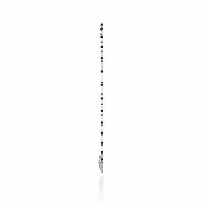 Ample Silver Mangalsutra - White Gold - Image 4