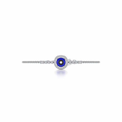 Amulet Silver Bracelet - White Gold - Image 5