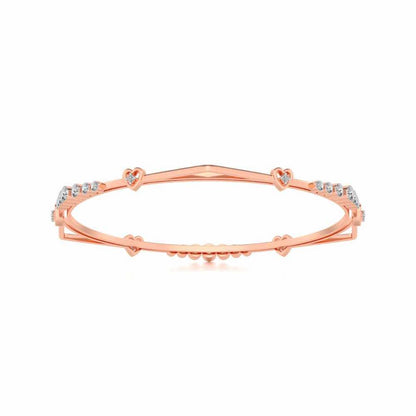 Antares Silver Bangles - Rose Gold - Image 5