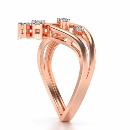 Forever Silver Ring - Rose Gold - Image 3