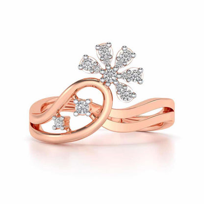 Forever Silver Ring - Rose Gold - Image 4