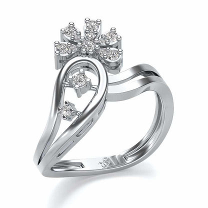 Forever Silver Ring - White Gold - Image 1