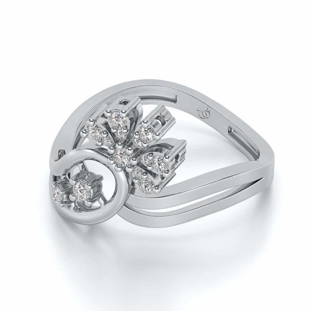 Forever Silver Ring - White Gold - Image 2