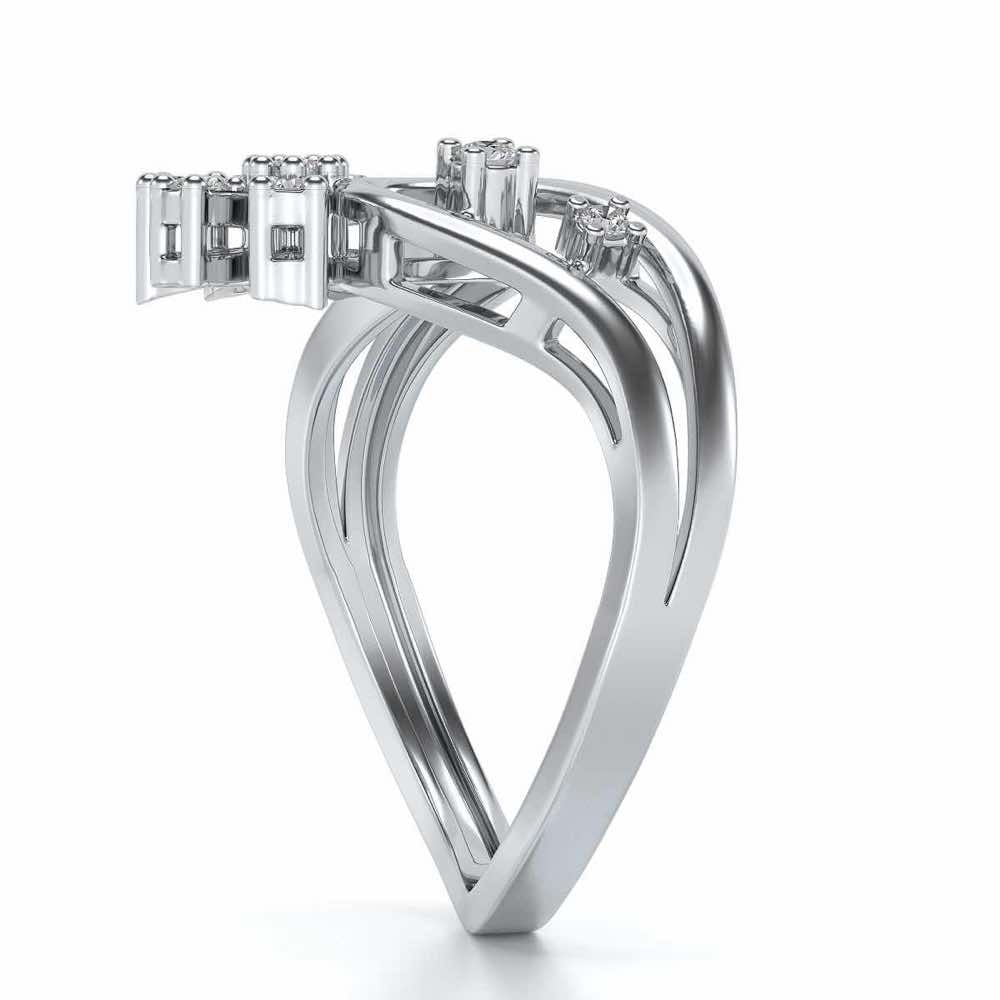 Forever Silver Ring - White Gold - Image 3