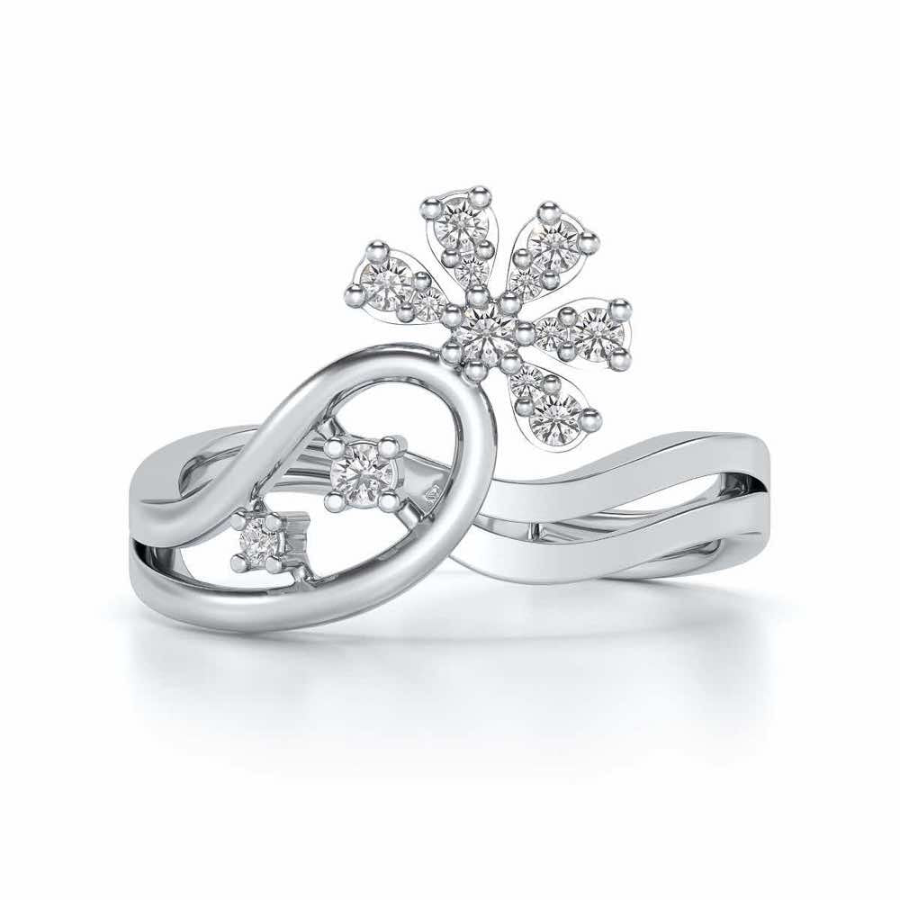 Forever Silver Ring - White Gold - Image 4