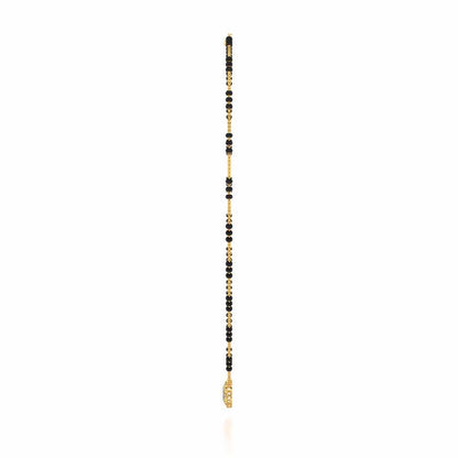 Astitva Silver Mangalsutra - Yellow Gold - Image 4