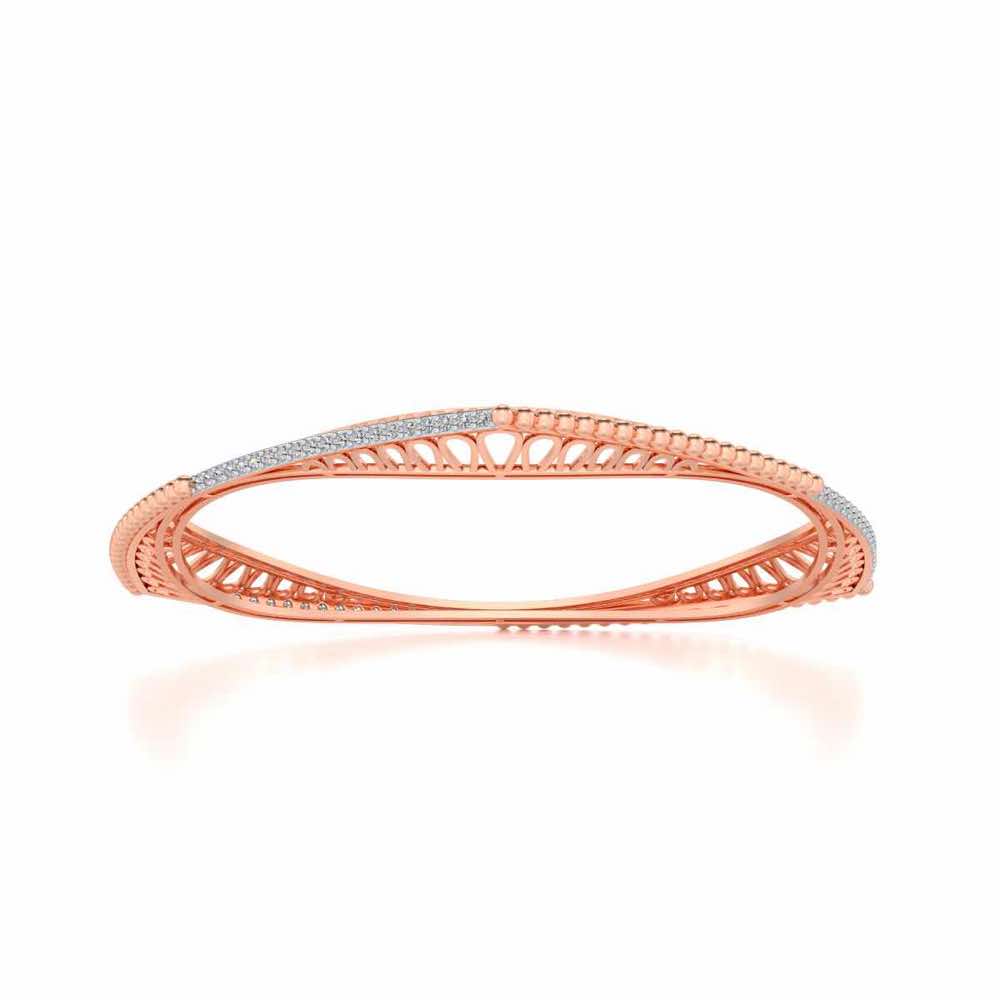 Astro Silver Bangles - Rose Gold - Image 5