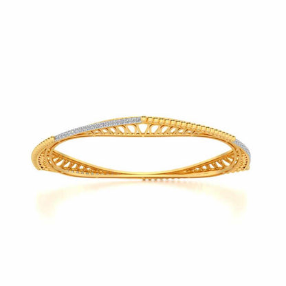 Astro Silver Bangles - Yellow Gold - Image 5