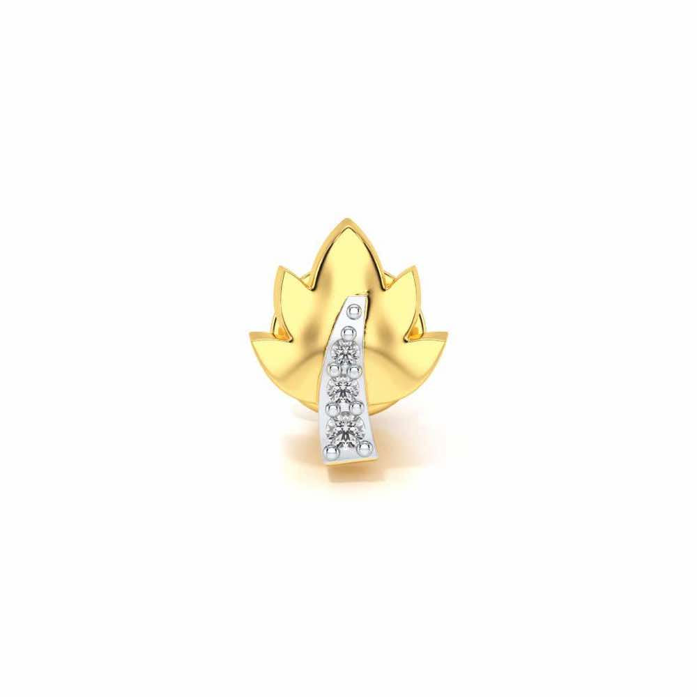 Autumn Silver Watch Pin - Yellow Gold - Image 2
