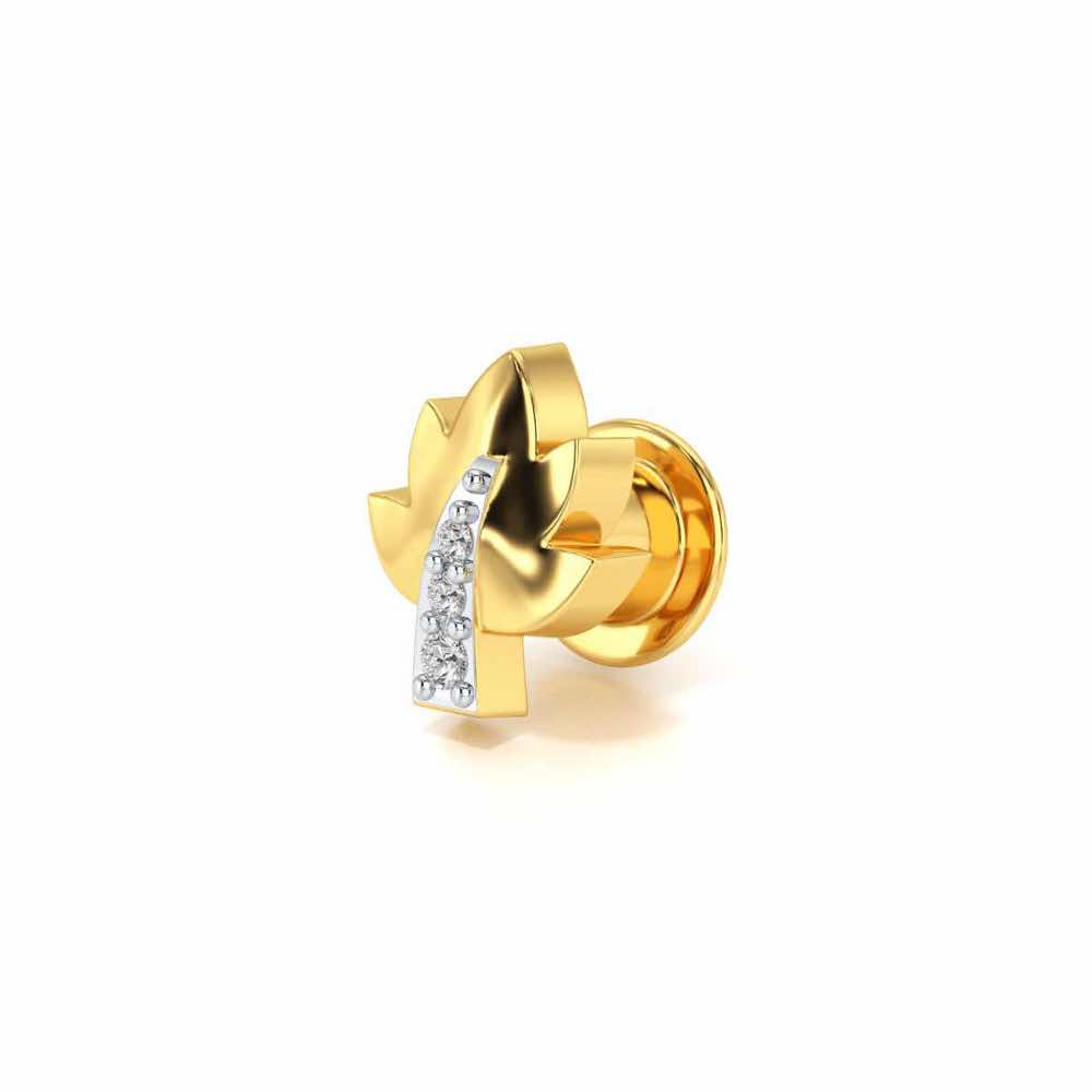 Autumn Silver Watch Pin - Yellow Gold - Image 3