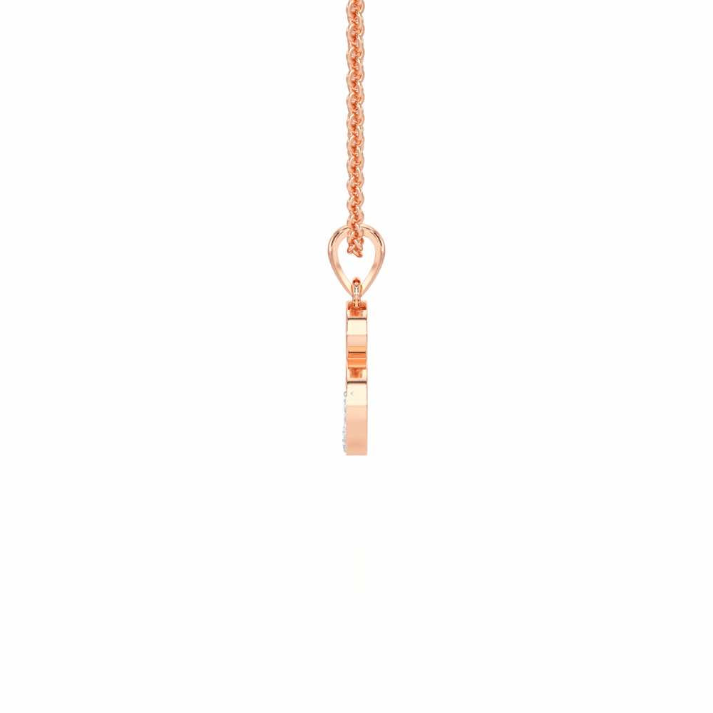 B-Luke Silver Pendant - Rose Gold - Image 4