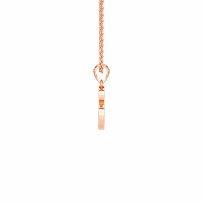 B-Luke Silver Pendant - Rose Gold - Image 4
