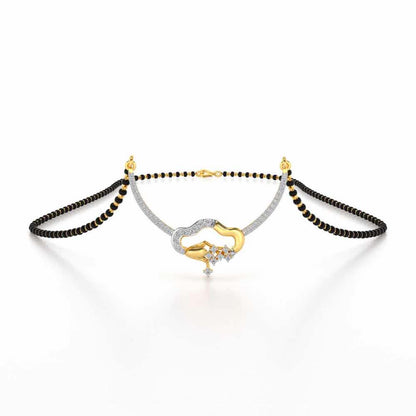 Badal Silver Mangasutra - Yellow Gold - Image 1