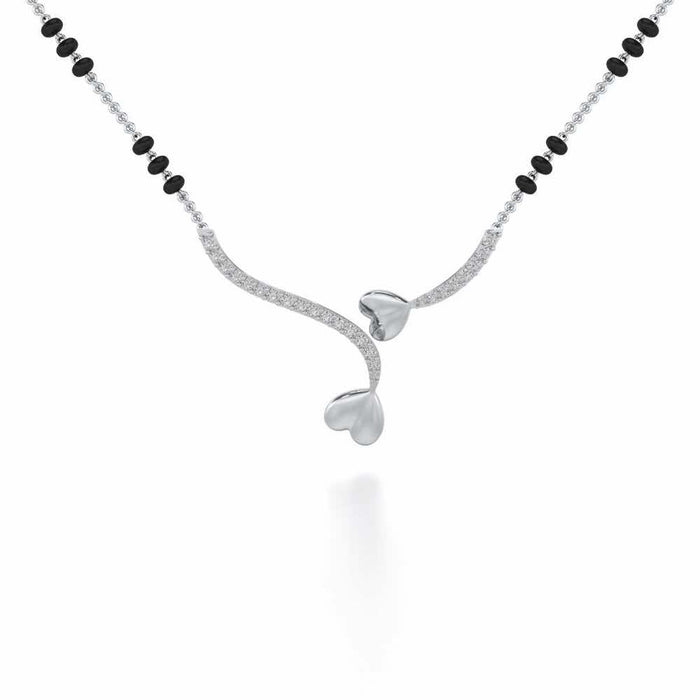 Bahaar Silver Mangalsutra - White Gold - Image 1