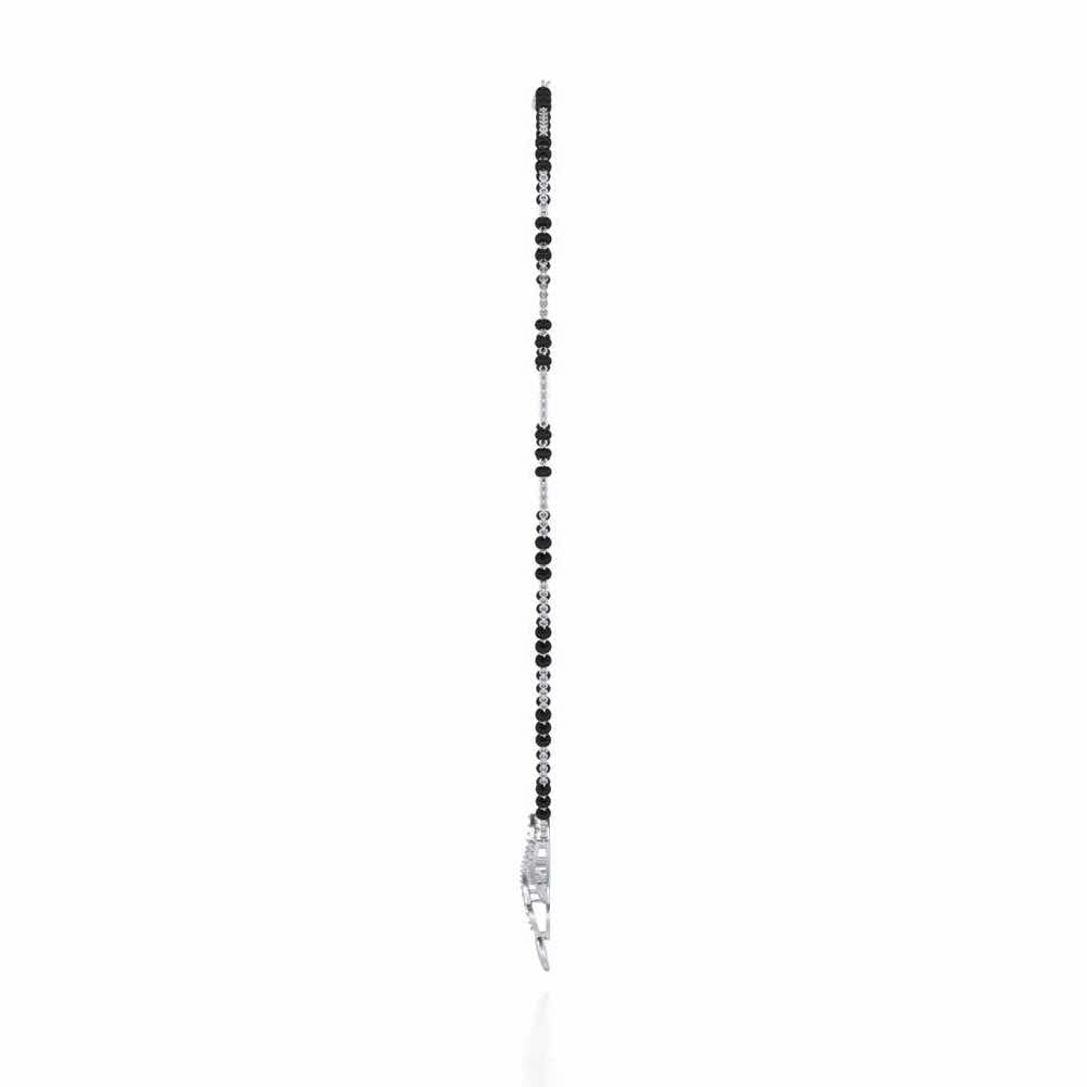 Bahaar Silver Mangalsutra - White Gold - Image 4