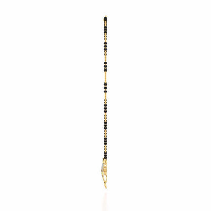 Bahaar Silver Mangalsutra - Yellow Gold - Image 4