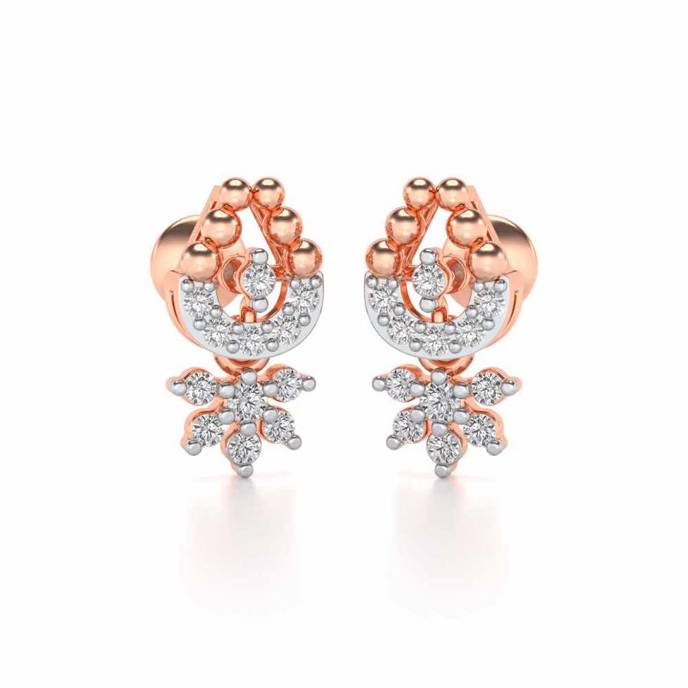 Baidehi Silver Earrings